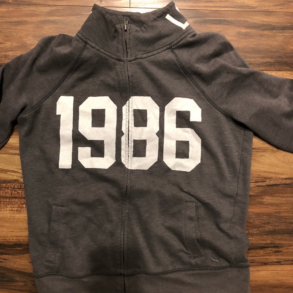 Pink collection zip hoodie